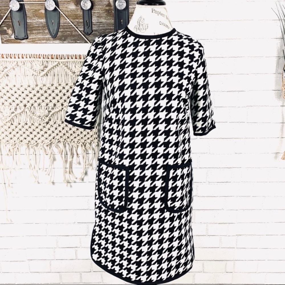 Worth New York houndstooth wool Blend Dress size 2